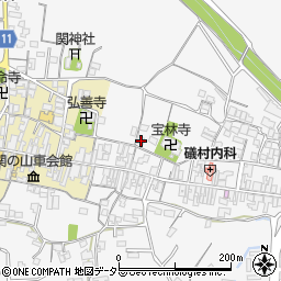 三重県亀山市関町木崎1414周辺の地図