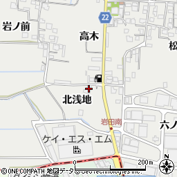 京都府八幡市岩田北浅地7-1周辺の地図