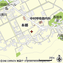 島根県浜田市内村町677周辺の地図