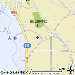 兵庫県三木市吉川町豊岡930周辺の地図