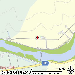 島根県浜田市内村町本郷21周辺の地図