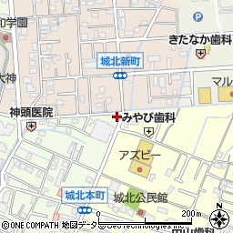兵庫県姫路市城北本町18-18周辺の地図