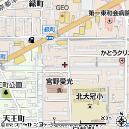 大阪府高槻市宮野町4-18周辺の地図