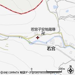 兵庫県川西市若宮井ノ口周辺の地図