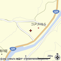 岡山県加賀郡吉備中央町上加茂100周辺の地図