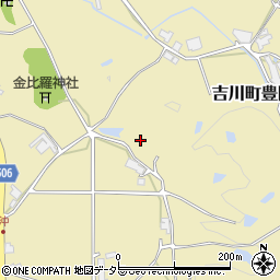 兵庫県三木市吉川町豊岡949周辺の地図