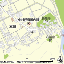 島根県浜田市内村町本郷692周辺の地図