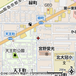 大阪府高槻市宮野町4-29周辺の地図