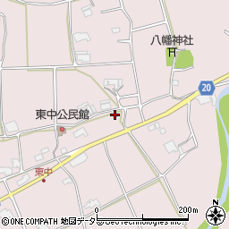 兵庫県三木市口吉川町東中63周辺の地図