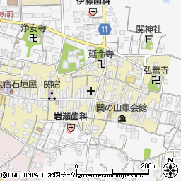 北川理容店周辺の地図