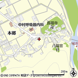島根県浜田市内村町本郷2061周辺の地図