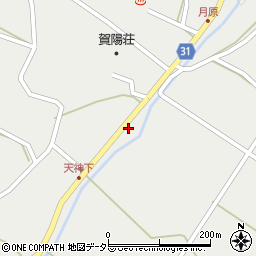 岡山県加賀郡吉備中央町上竹1225-1周辺の地図