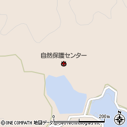 岡山県自然保護センター周辺の地図