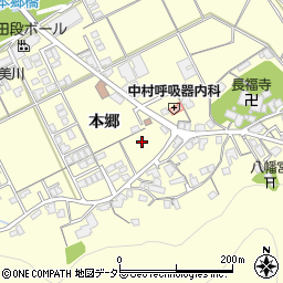 島根県浜田市内村町本郷682-2周辺の地図