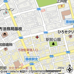 株式会社ミニミニ東海　藤枝店周辺の地図