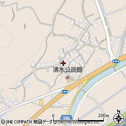 兵庫県姫路市飾東町山崎1206周辺の地図