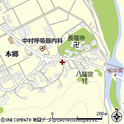島根県浜田市内村町本郷754-1周辺の地図