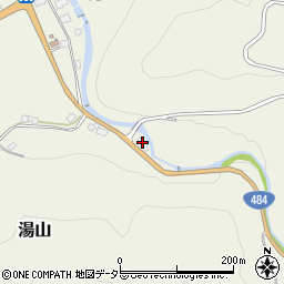 岡山県加賀郡吉備中央町湯山806周辺の地図