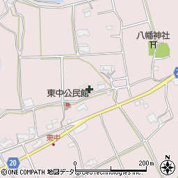 兵庫県三木市口吉川町東中571周辺の地図