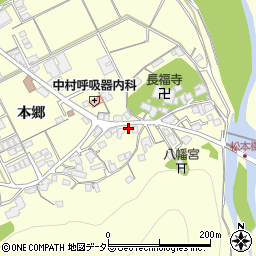 島根県浜田市内村町754周辺の地図