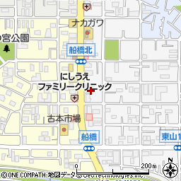大阪府枚方市東船橋1丁目37-2周辺の地図