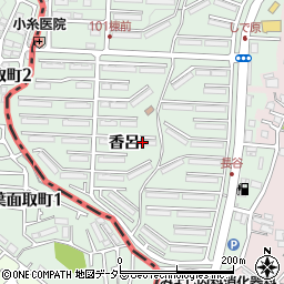 ＵＲ男山Ａ団地４６棟周辺の地図