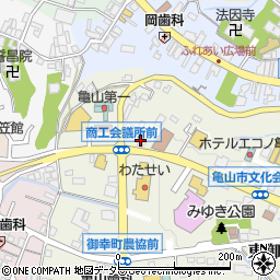 ＥＮＥＯＳ　ＥｎｅＪｅｔ亀山ＳＳ周辺の地図
