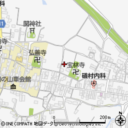 三重県亀山市関町木崎1412周辺の地図