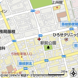 島田掛川信用金庫藤枝支店周辺の地図