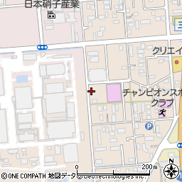 静岡県焼津市三ケ名175周辺の地図