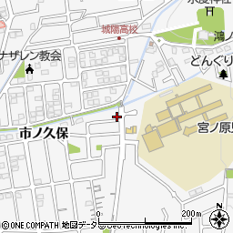 京都府城陽市寺田市ノ久保71-22周辺の地図