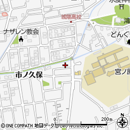 京都府城陽市寺田市ノ久保71-20周辺の地図