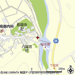 島根県浜田市内村町本郷920周辺の地図
