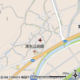 兵庫県姫路市飾東町山崎1213周辺の地図