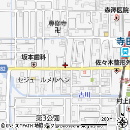 ほっかほっか亭　寺田店周辺の地図