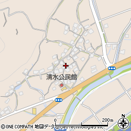 兵庫県姫路市飾東町山崎1210周辺の地図