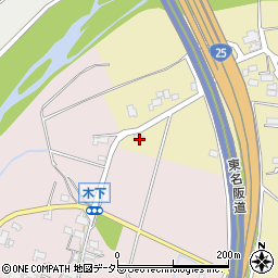 三重県亀山市山下町295周辺の地図