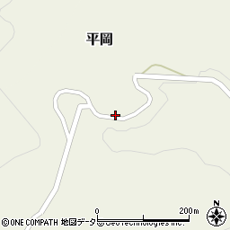 岡山県加賀郡吉備中央町平岡1058周辺の地図