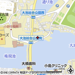 セブンイレブン小野市役所前店周辺の地図