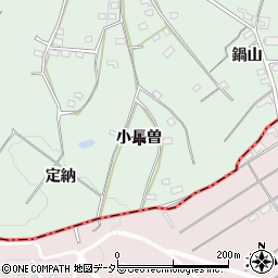 愛知県常滑市檜原小長曽周辺の地図