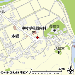 島根県浜田市内村町本郷787-3周辺の地図
