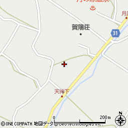岡山県加賀郡吉備中央町上竹1219周辺の地図