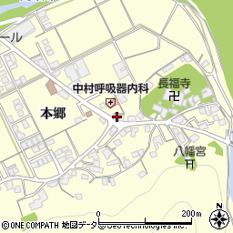 島根県浜田市内村町787周辺の地図