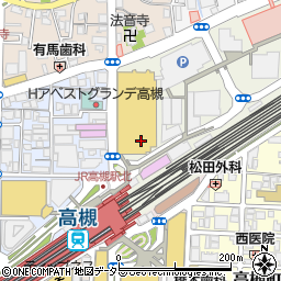 CHOJIRO 高槻阪急スクエア店周辺の地図