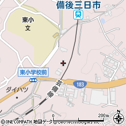 広島県庄原市上原町2676周辺の地図
