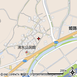兵庫県姫路市飾東町山崎1223周辺の地図