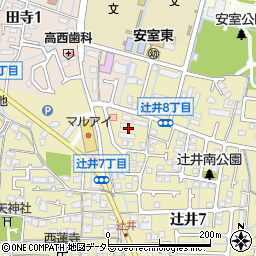 兵庫県姫路市辻井7丁目14周辺の地図