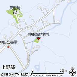 神田諏訪神社周辺の地図