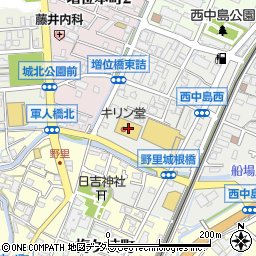 キリン堂姫路野里店周辺の地図