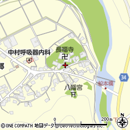 島根県浜田市内村町本郷805-1周辺の地図